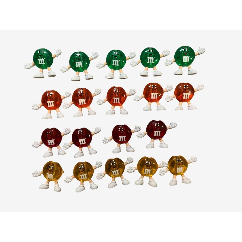 Vintage M&M Candy Character Happy Christmas Replacement String Light Covers